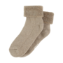 Cozy Velour Socks 6838 | Silver Mink Melange (235)