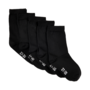Ankle sock -solid (5-pack) 5077 | Black (106)