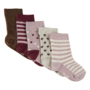 Sock w. pattern (5-pack) 5079 | Rose Smoke (514)