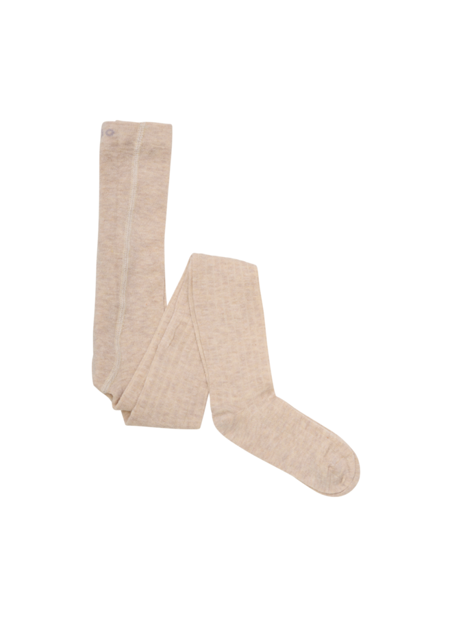 Wool Stocking - rib (2-pack) 5979 | Silver Mink Melange (235)