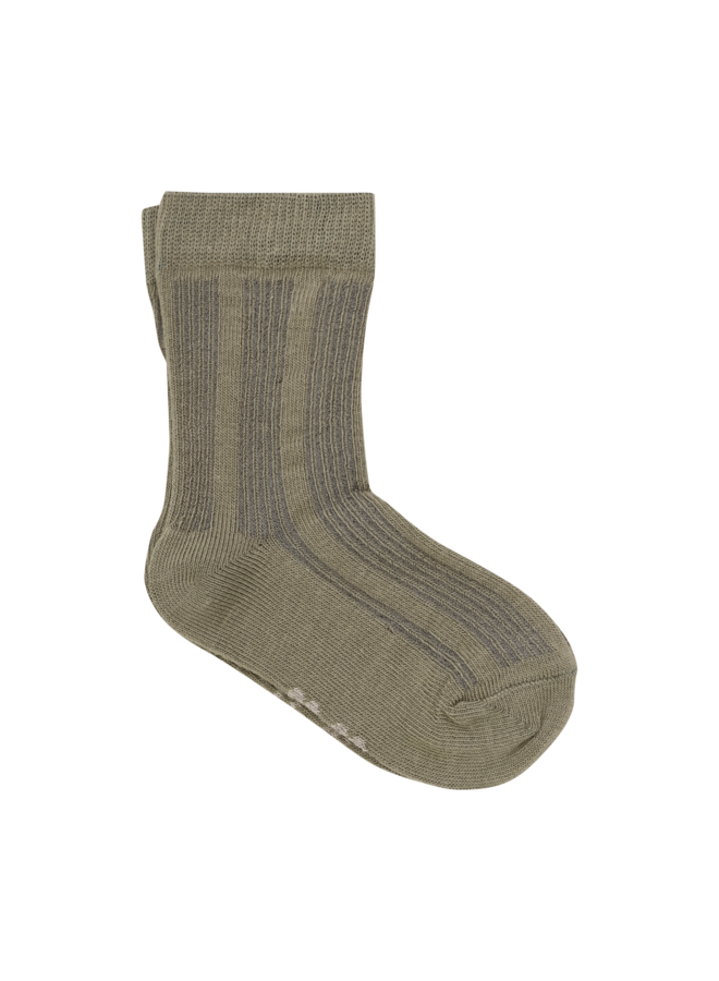 Socks w. knit (5-pack) 6633 | Winter Sky (702)