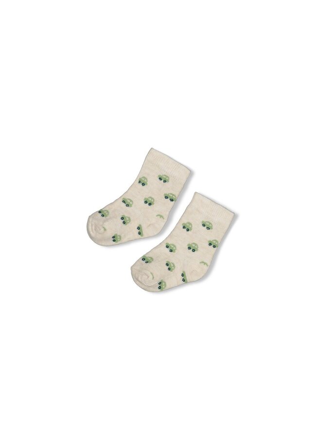 Sokken - Beep Beep 50400383 | Offwhite melange (610)