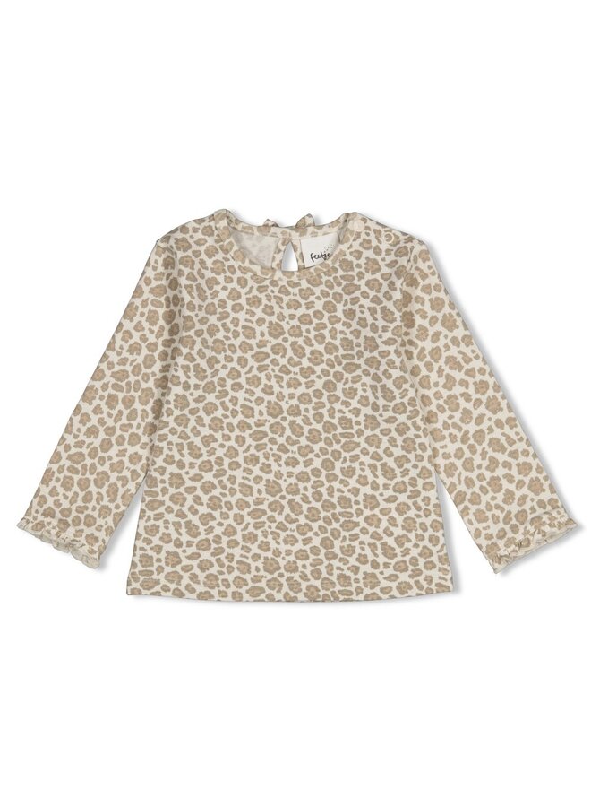 Longsleeve AOP - Dress to Impress 51602845 | Offwhite melange (610)