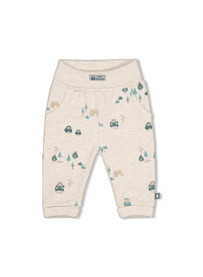 Broek AOP - Beep Beep 52202595 | Offwhite melange (610)
