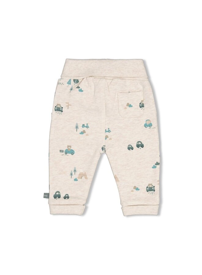 Broek AOP - Beep Beep 52202595 | Offwhite melange (610)