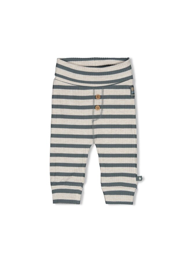 Broek rib met streep - Beep Beep 52202592 | Zeegroen (327)