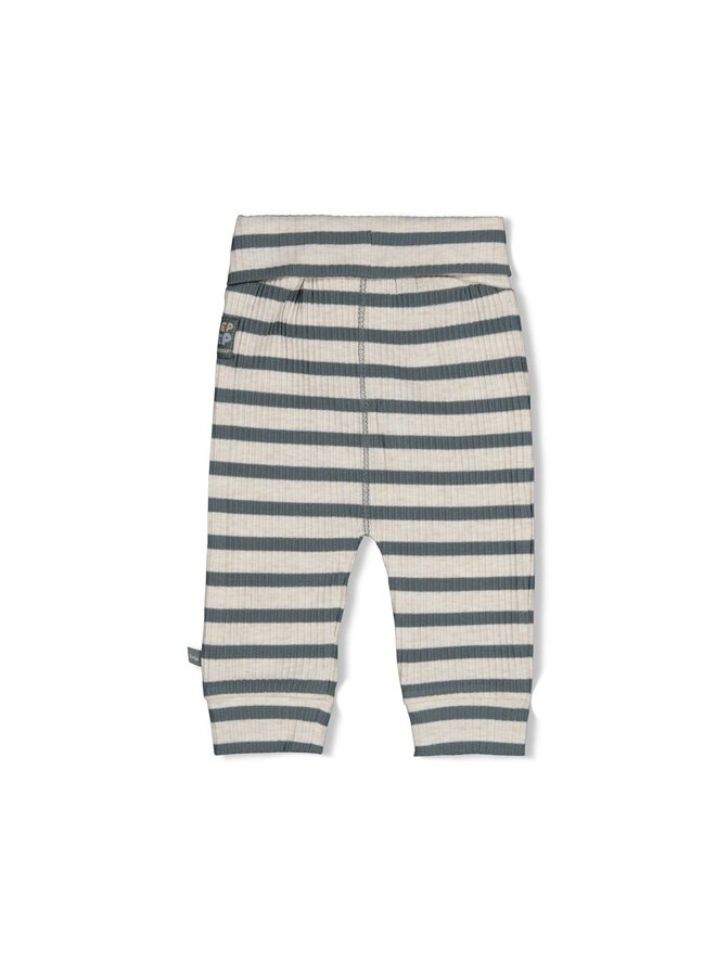 Broek rib met streep - Beep Beep 52202592 | Zeegroen (327)