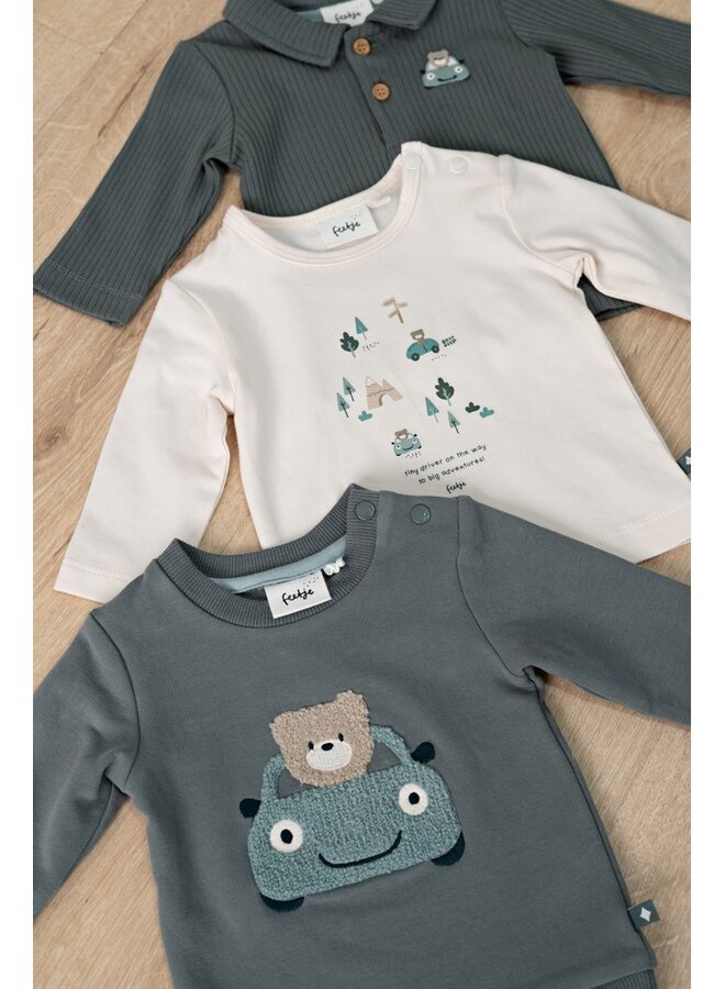 Sweater - Beep Beep 51602833 | Zeegroen (327)