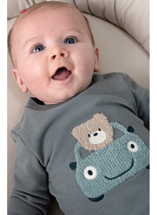 Sweater - Beep Beep 51602833 | Zeegroen (327)