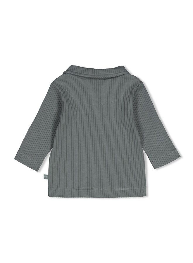 Polo rib - Beep Beep 51602830 | Zeegroen (327)