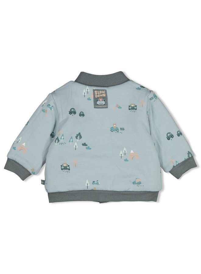 Omkeerbaar bomberjack - Beep Beep 51300570 | Zeegroen (327)