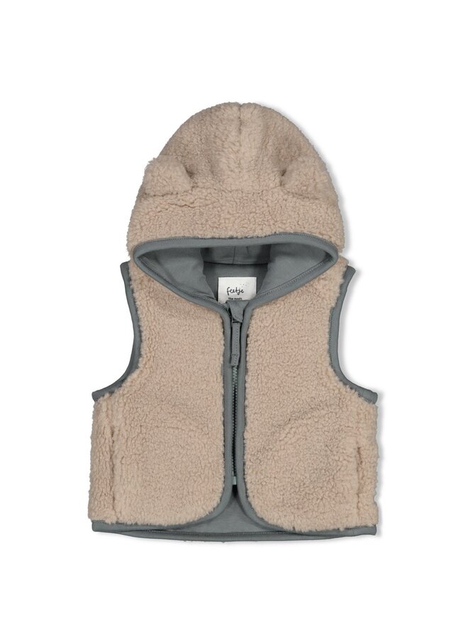 Teddy bodywarmer met capuchon - Beep Beep 51200050 | Kit (510)