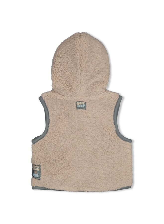 Teddy bodywarmer met capuchon - Beep Beep 51200050 | Kit (510)