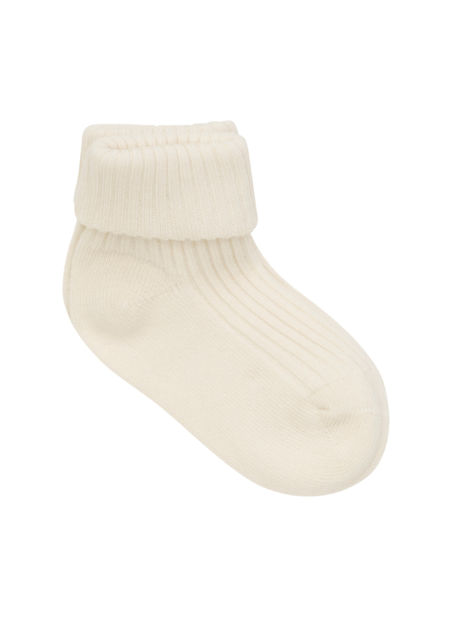 Baby 2x2 rib sock (3-pack)  5755 | Light Taupe (225)