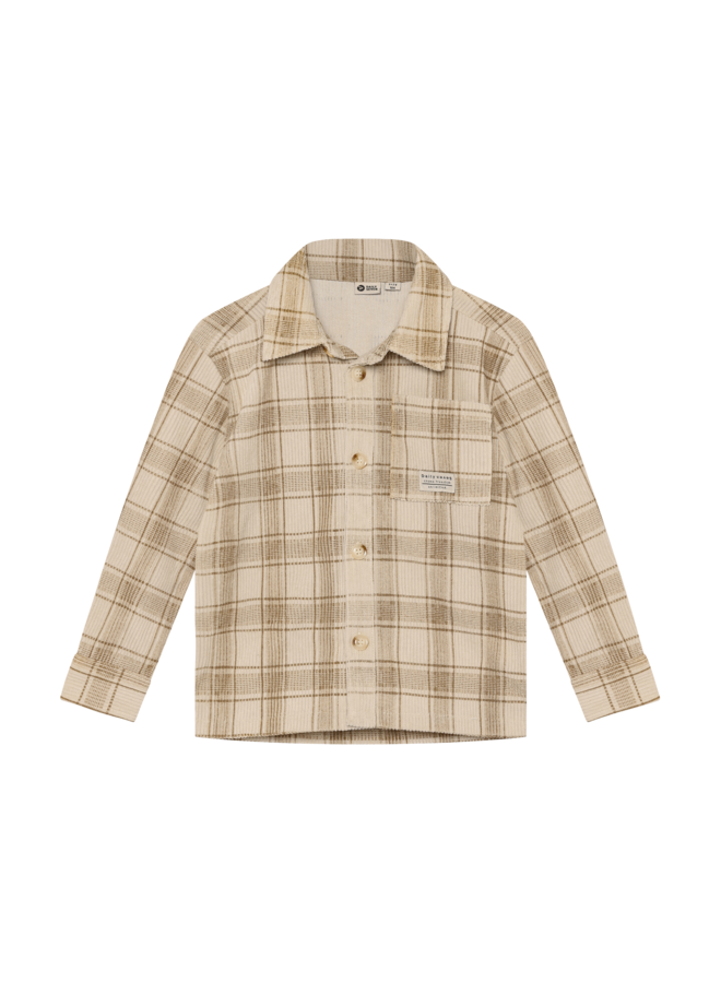 Fancy Check Shirt 920385 | Ginger Root-2120 (W26)