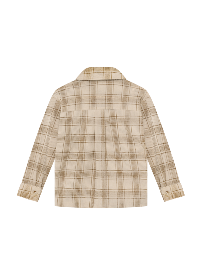 Fancy Check Shirt 920385 | Ginger Root-2120 (W26)