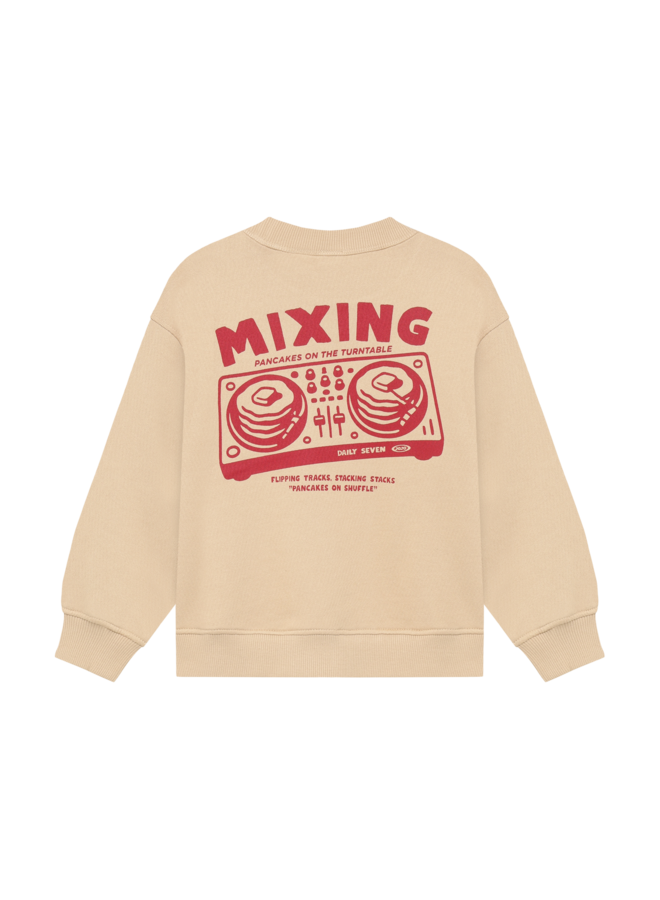 Oversized Sweater Backprint 920396 | Ginger Root-2120 (W26)