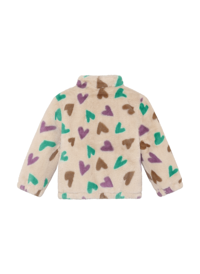Teddy Jacket Hearts 930456 | Sandshell-2020 (W26)