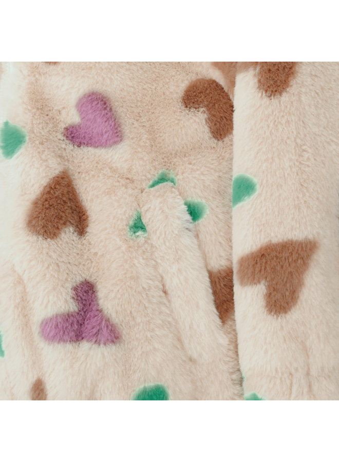 Teddy Jacket Hearts 930456 | Sandshell-2020 (W26)