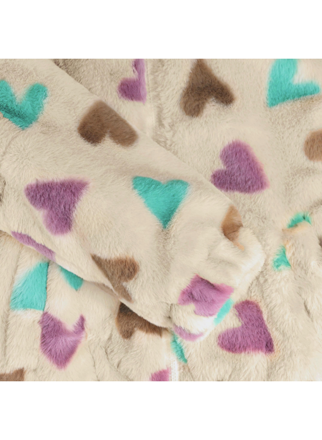 Teddy Jacket Hearts 930456 | Sandshell-2020 (W26)