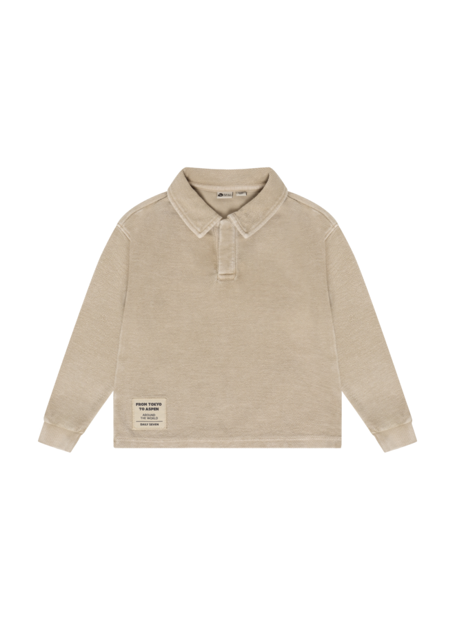 T-shirt Longsleeve Collar 920409 | Ginger Root-2120 (W26)