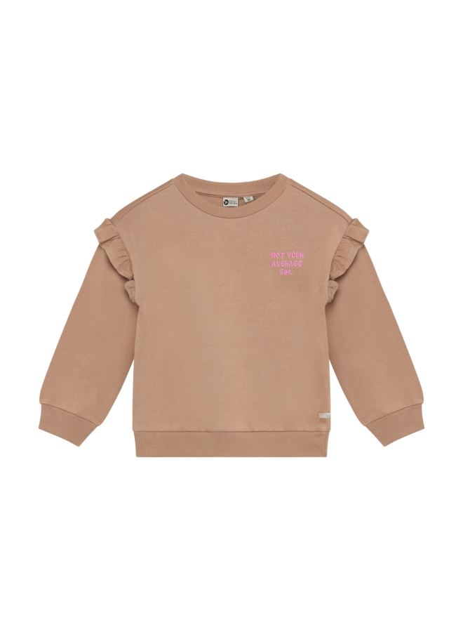 Sweater Backprint Ruffle 930462 | Affogat-2043 (W26)