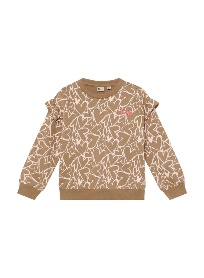 Sweater Allover Print 930466 | Affogat-2043 (W26)
