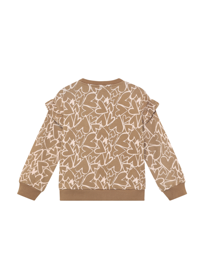Sweater Allover Print 930466 | Affogat-2043 (W26)