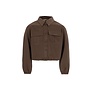 F608-3125 Candy Flo young blouse with big pockets | Choco 470 (W26)