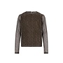 F608-3409 Erna Flo young AOP glitter longsleeve | Leopard aop 055 (W26)