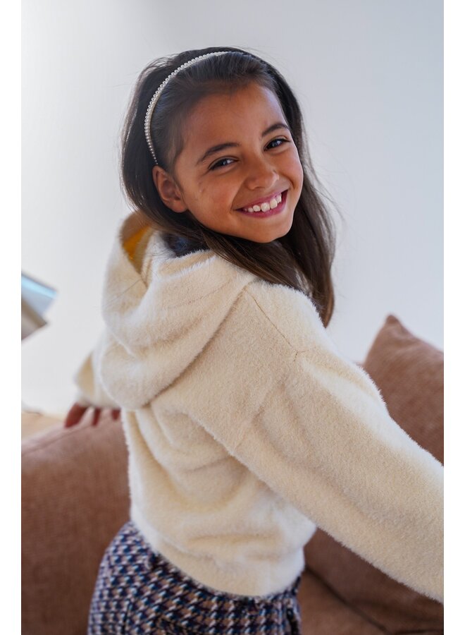F608-5316 Dewie Flo girls hooded knit | Kit 050 (W26)