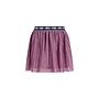 F608-5704 Solly Flo girls plissé glitter skirt | Purple mauve 628 (W26)