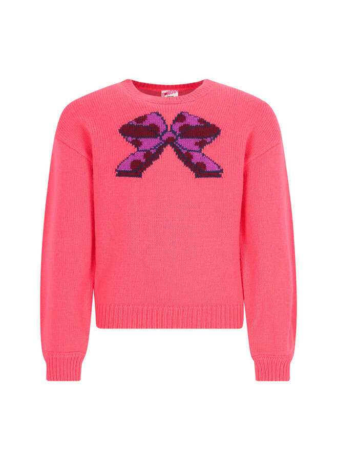 B.Nosy Sheila Sweater Y607-5352 | Fiery Coral-526 (W26)