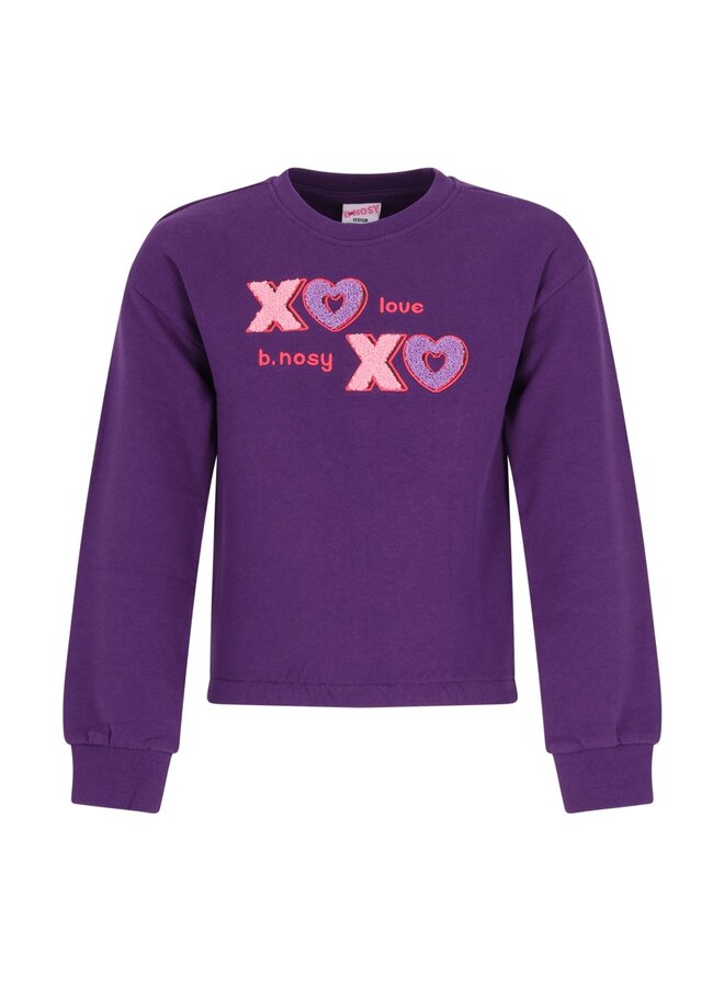 B.Nosy Shelly Sweater Y608-5355 | Loganberry-620 (W26)