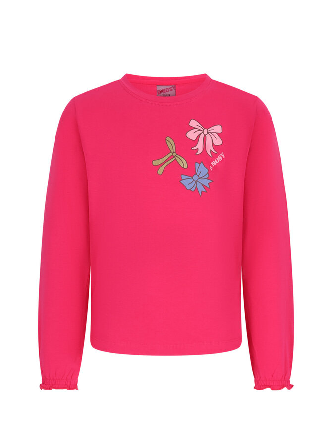 B.Nosy Tonia Long Sleeve Y608-5453 | Bright Rose-204 (W26)