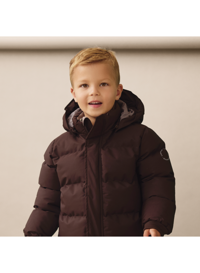 Jacket Quilt, Solid 240459 | Coffee Bean 2124