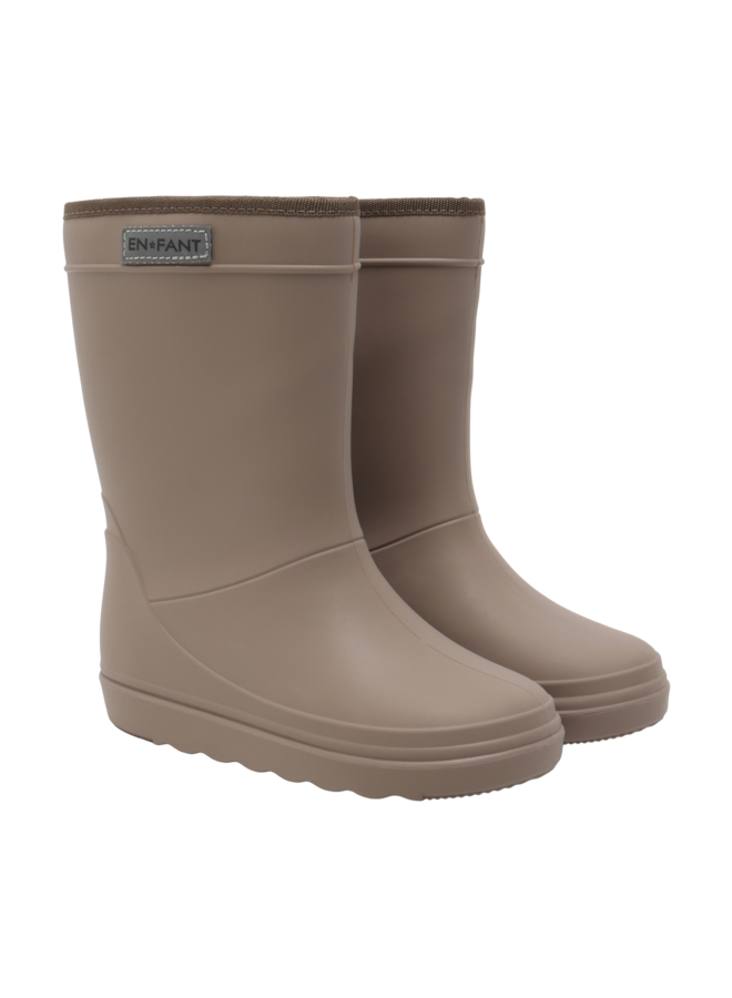 Thermo Boots Solid 250435 | Pine Bark 2410