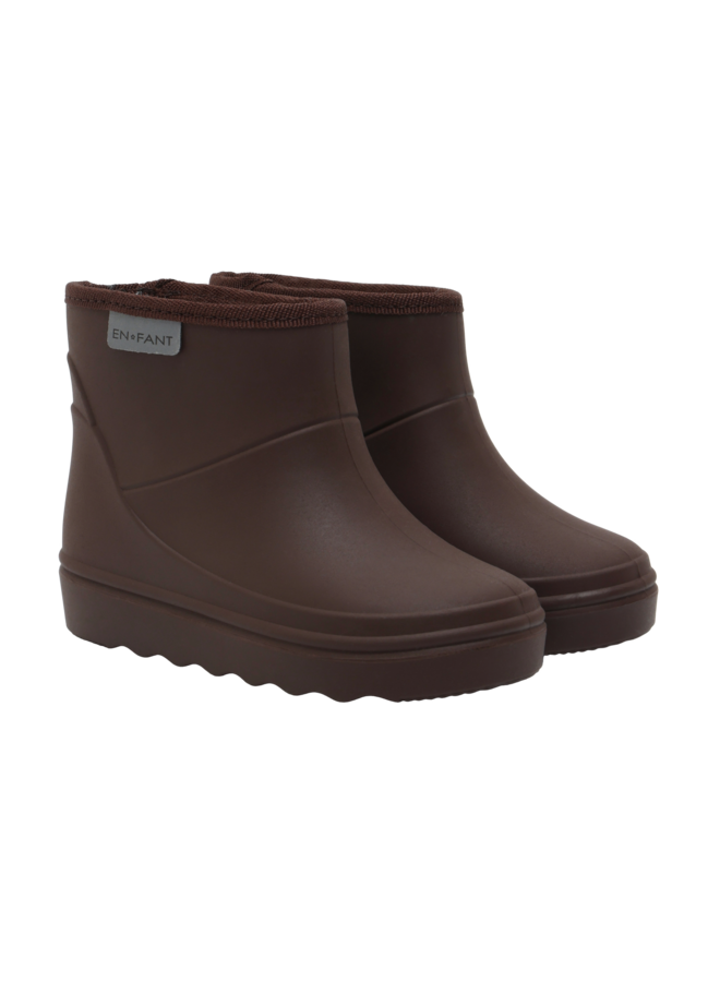 Thermo Boots Short 250439 | Coffee Bean 2124