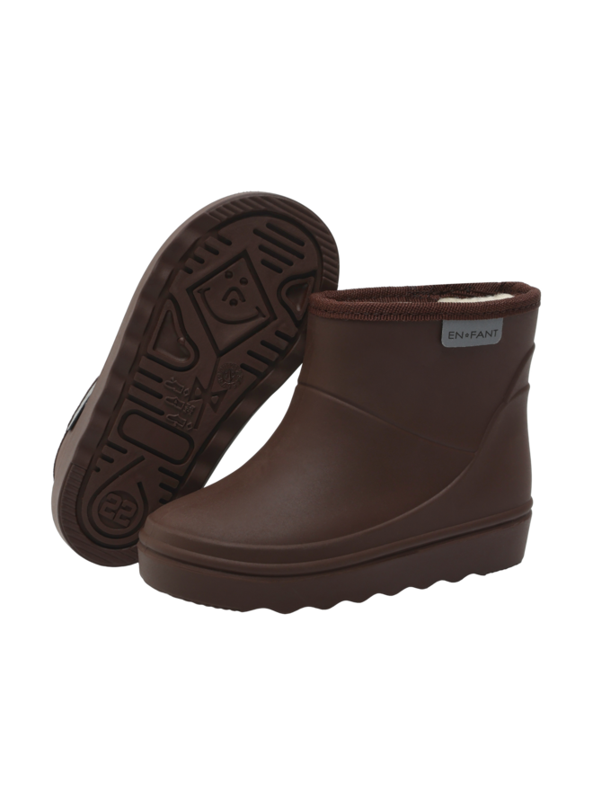 Thermo Boots Short 250439 | Coffee Bean 2124
