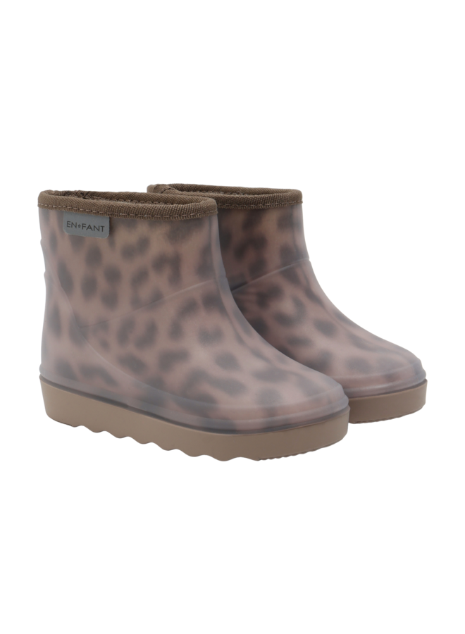 Thermo Boots Short Print 250440 | Pine Bark 2410