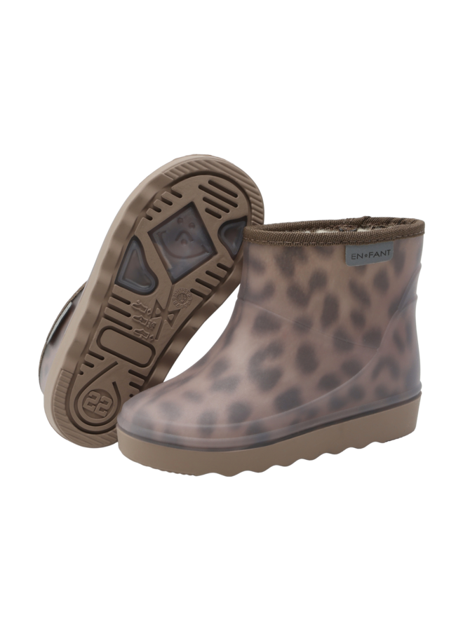 Thermo Boots Short Print 250440 | Pine Bark 2410