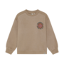 Oversized Sweater Backprint 920447 | Plaza Taupe-2745 (W26)