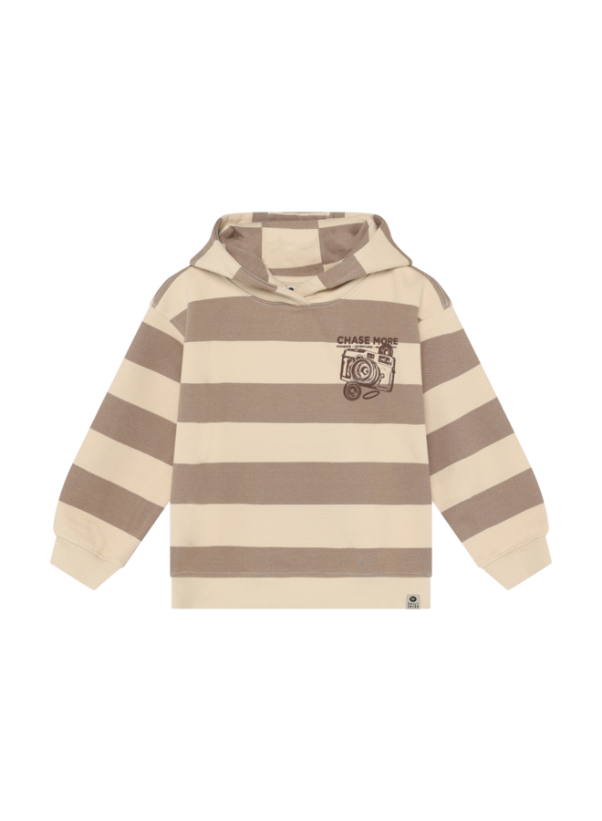 Oversized Hoodie Backprint 920455 | Plaza Taupe-2745 (W26)