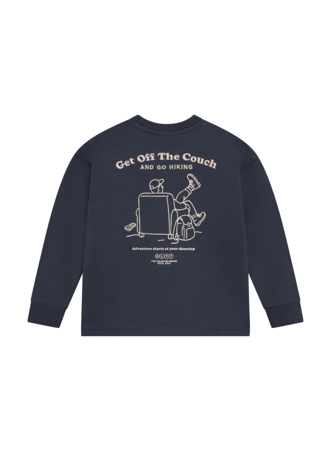 T-shirt Longsleeve Backprint 920462 | Odyssey Gray-3930 (W26)