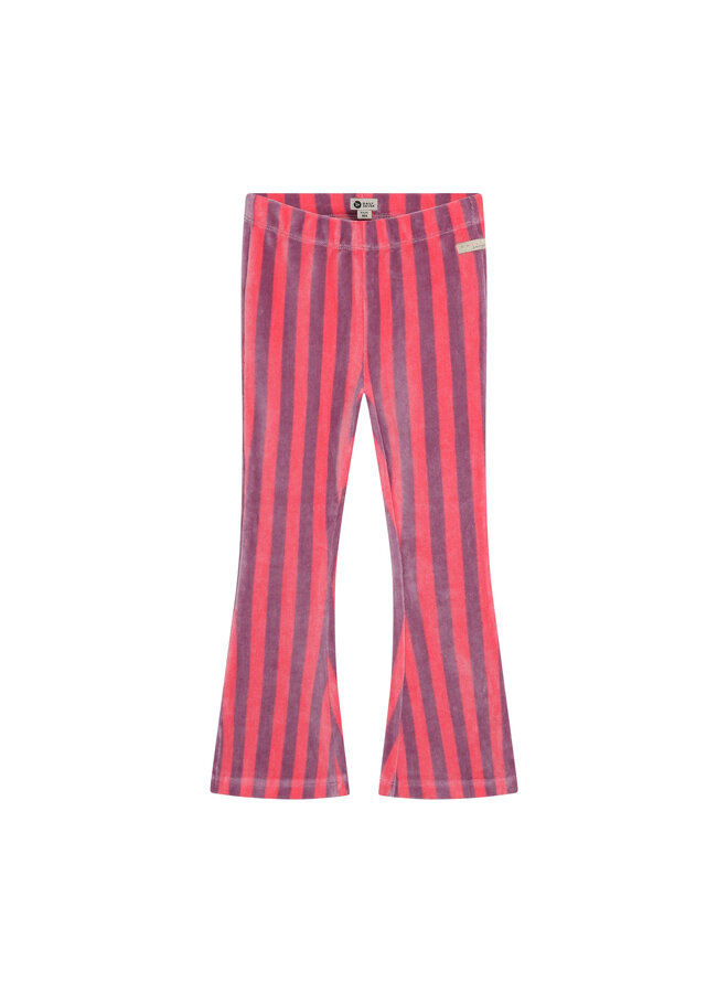 Flared Legging Small Stripe 930542 | Desert Rose-5521 (W26)