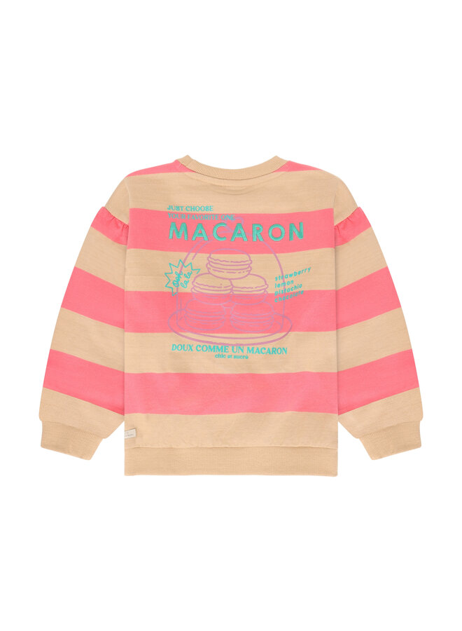 Sweater Big Stripe 930518 | Ginger Root-2120 (W26)