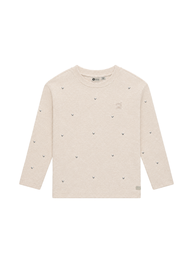 T-shirt Longsleeve Studs 930528 | Mother of Pearl-1611 (W26)