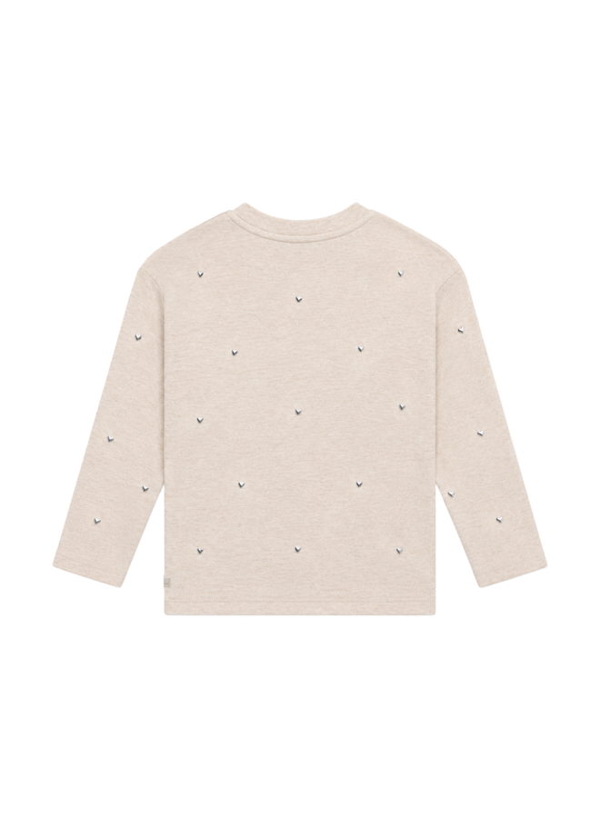 T-shirt Longsleeve Studs 930528 | Mother of Pearl-1611 (W26)