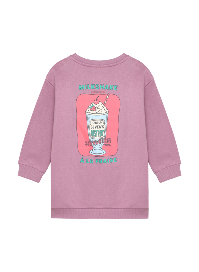 Sweat Dress Longsleeve Print 930536 | Valerian-6639 (W26)