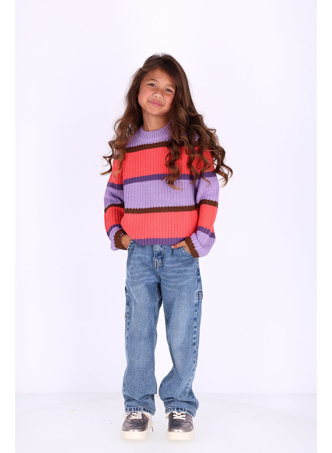 B.Nosy Kendall Sweater Y608-5331 | Boug Lilac-603 (W26)
